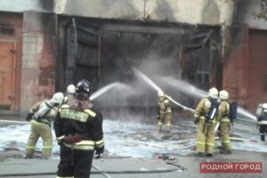 На заводе «Красный Октябрь» в Волгограде потушили сильный пожар