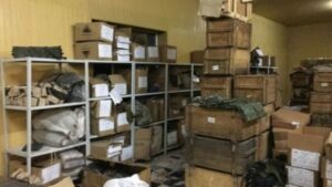 В Волгограде обнаружен склад похищенного военного снаряжения