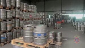 Волгоградские полицейские изъяли 120 тонн немаркированного пива