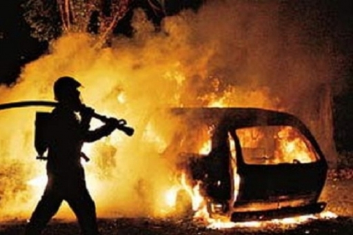Ночью в Волгоградской области сожгли два автомобиля