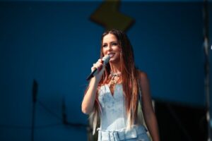 Нюша выступила на фестивале «Блогеры России» в Волгограде