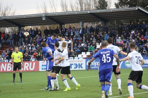 «Ротор-Волгоград» разошелся миром с «Шинником»