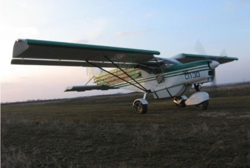 В Волгоградской области упал легкомоторный самолёт: пилот выжил