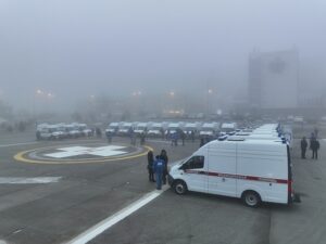 Парк скорой помощи в Волгоградской области пополнился новыми машинами