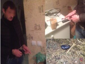 На севере Волгограда задержан с поличным раскладчик «синтетики»