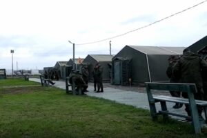 На полигоне Прудбой под Волгоградом стартовало обучение мобилизованных