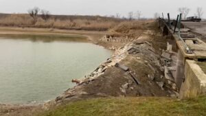 Украинские военные уничтожили водохранилище под Харьковом