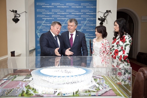 Губернатор Волгоградской области встретился с советником князя Монако