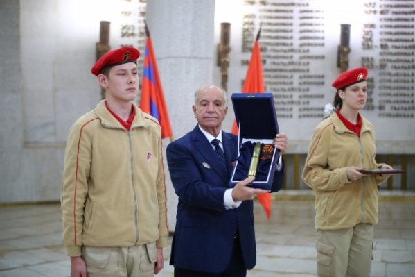 Капсулу памяти с землей Мамаева кургана из Волгограда доставят в Кузбасс