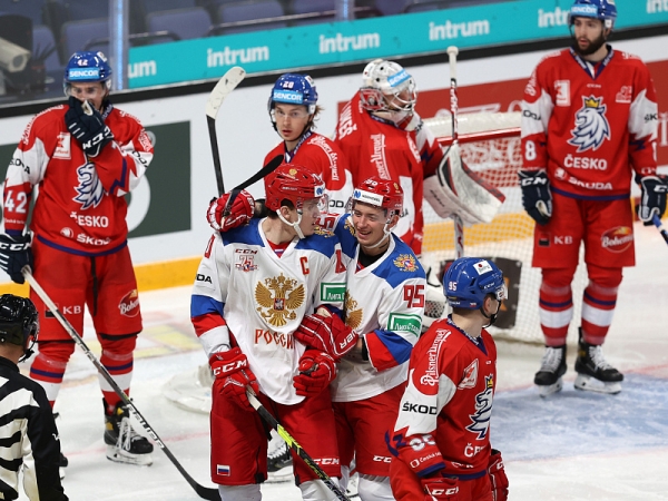 Сборная России по хоккею обыграла чехов
