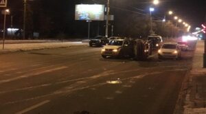 Четыре автомобиля перевернулись в Волгоградской области за сутки