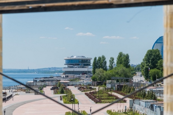 В Волгограде в 2023 году продолжится благоустройство Центральной набережной