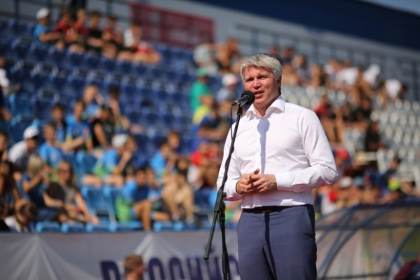 В Волгограде финал турнира «Кожаный мяч» открыл Павел Колобков