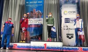 Волгоградка победила на этапе Кубка страны по плаванию