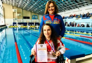 Волгоградские пловцы-паралимпийцы удачно выступили в Дзержинске