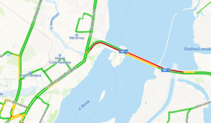 Волгоград встал в 6-балльных пробках