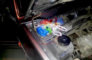 Под капотом легковушки в Волгоградской области нашли марихуану