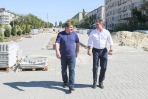 Андрей Бочаров: «Благоустройство в Камышине идет по плану»