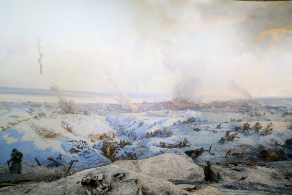 В музее «Сталинградская битва» в Волгограде отреставрирована диорама