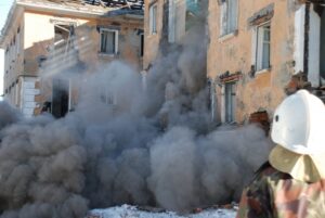 Названо количество пострадавших при мощном взрыве в центре Киева