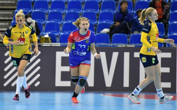 Волгоградка стала героиней гандбольного матча Россия – Швеция