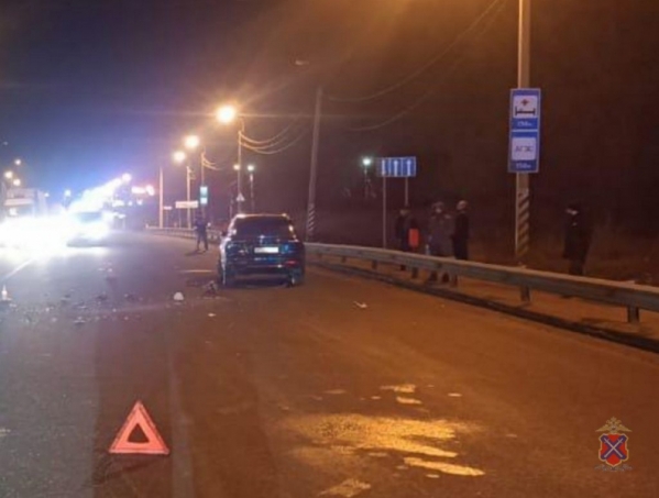 В Волгоградской области столкнулись кроссовер и мотоцикл