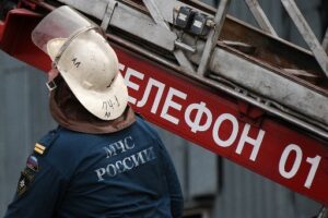 В Городище горела расположенная в жилом доме детская поликлиника