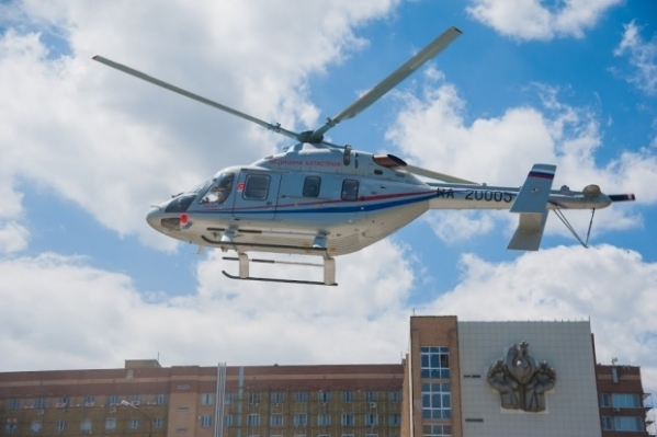 В Волгоградском регионе санавиация спасла жизни троих детей