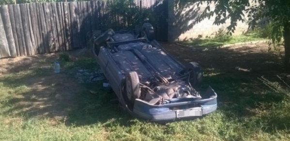 Два автомобиля перевернулись в Красноармейском районе