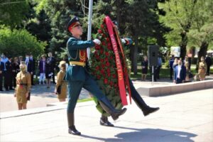 Волгоградские спасатели почтили память защитников Родины