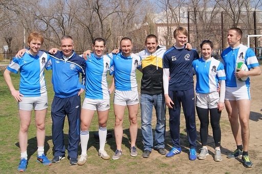 Волгоградские регбисты провели мастер-класс для юных волжан