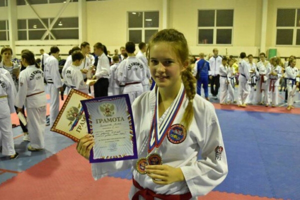 17-летняя волгоградка стала чемпионкой России по тхэквондо ГТФ