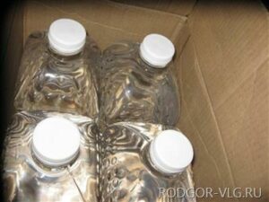 Под Волгоградом 1200 бутылок спирта водитель фуры выдавал за сок