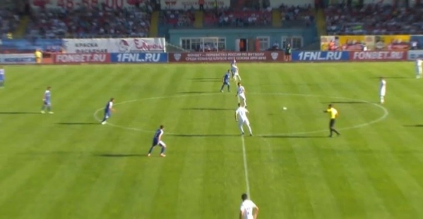 После первого тайма «Ротор-Волгоград» выигрывает в Тамбове