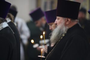 Память защитников Отечества почтили в храме на Мамаевом кургане