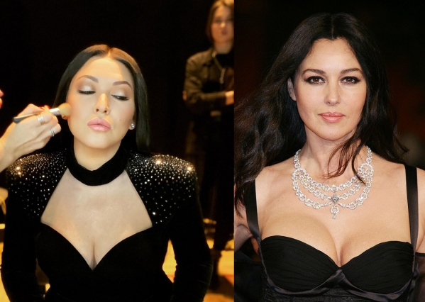 Дубцову с пикантным декольте сравнили с Моникой Беллуччи