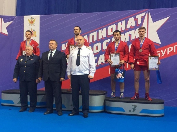 Волгоградцы заняли третье место на чемпионате ФСИН России по самбо