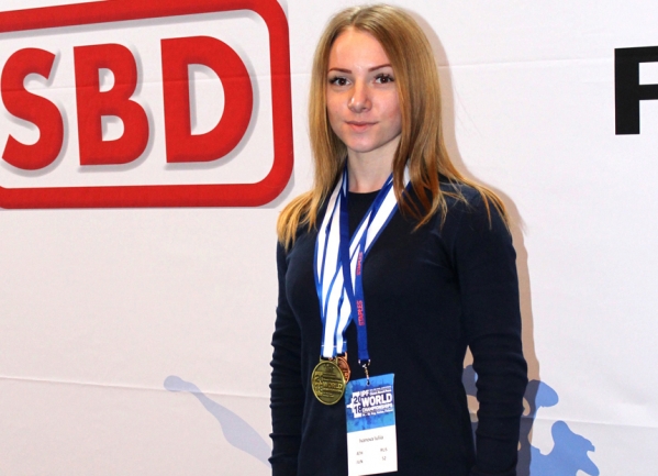 Камышанка стала призером первенства мира по пауэрлифтингу