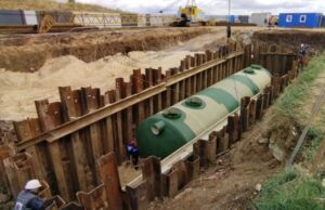 В Волгограде установлен 12-тонный модуль для обработки ливневых стоков