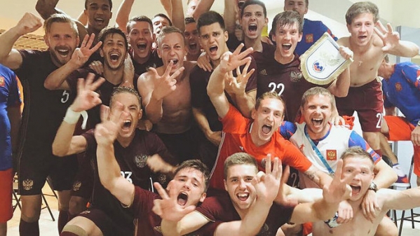 Сборная России по футболу одержала вторую победу подряд на универсиаде