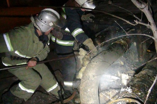 В Волгограде после тушения мусора в куче обнаружено тело мужчины