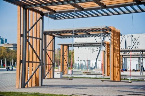 Крепость, аквапарк, скалодром: что появится в пойме в центре Волгограда