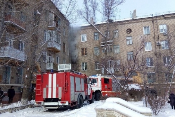Названа причина пожара на улице Кузнецова в Волгограде