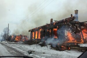 66-летний мужчина погиб при пожаре в частном доме в Михайловке