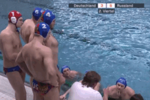 Сборная России по водному поло обыграла в гостях команду Германии