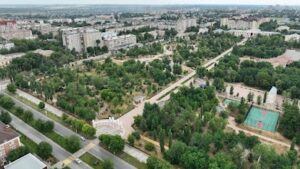 В 4 районах Волгограда завершили благоустройство внутридворовых проездов