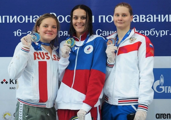 Волгоградка взяла серебро на чемпионате России по плаванию