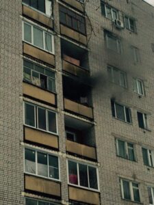 В Волгограде при пожаре в девятиэтажке эвакуировали 90 человек