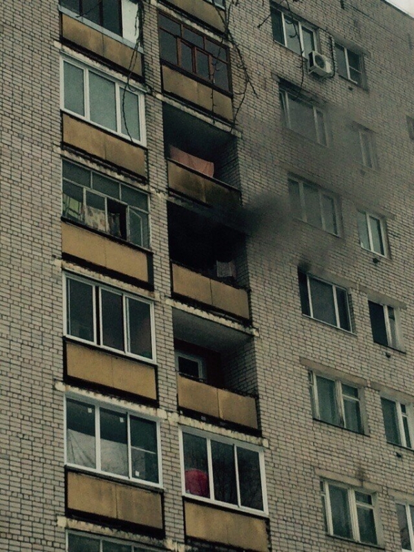 В Волгограде при пожаре в девятиэтажке эвакуировали 90 человек
