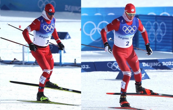 Александр Большунов стал трехкратным олимпийским чемпионом
